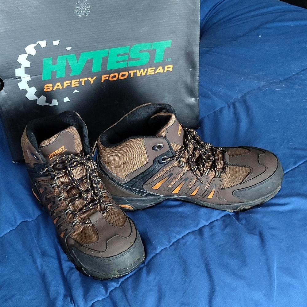Brown Leather Hiking Boots
